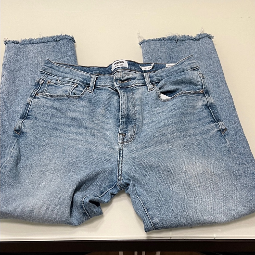Madewell Light Blue Cropped Jeans